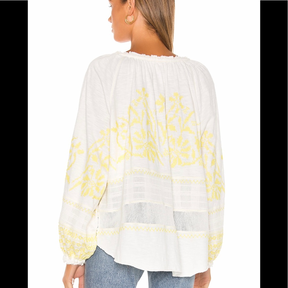🌟NWT Free People Oversized Boho Stitch Tunic LG🌟